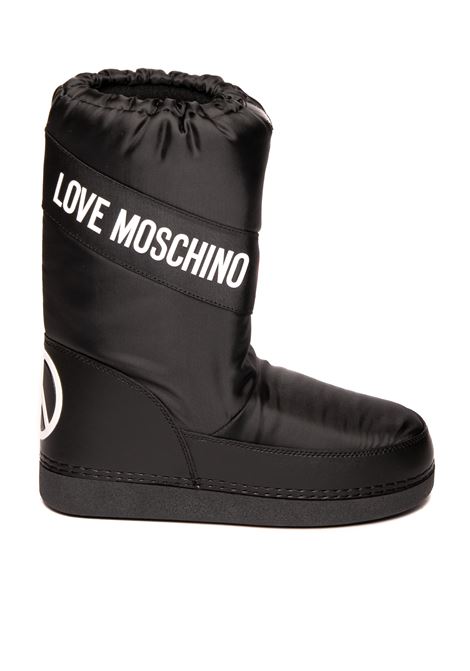 Doposci logo nero LOVE MOSCHINO | JA24032G0HISA-000